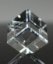 Picture of Crystal Cube Paperweight
