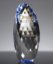 Picture of Gem-Cut Ellipse Crystal