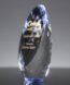Picture of Gem-Cut Ellipse Crystal
