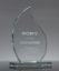 Picture of Jade Glass Flame Award