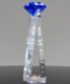 Picture of Apogee Blue Diamond Award Crystal