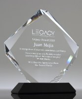 Picture of Crystal Rhombus Diamond Plaque
