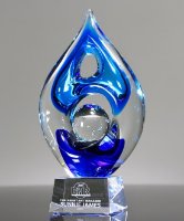 Picture of Achievement Art Glass Award