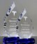 Picture of Crystal Diamond Award with Blue Base